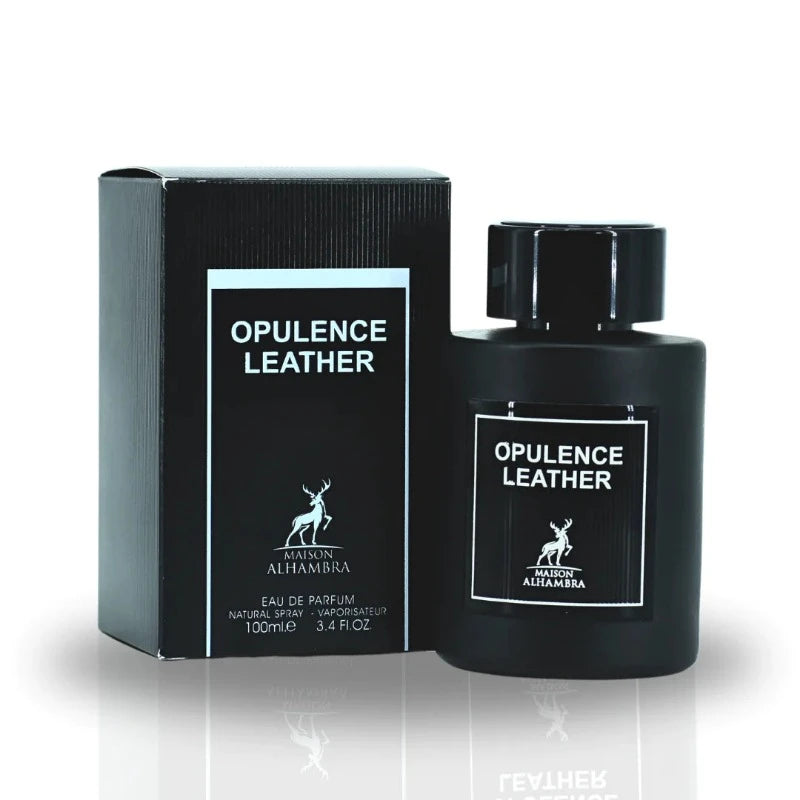 AlHambra Opulence Leather agua perfumada para hombre 100ml