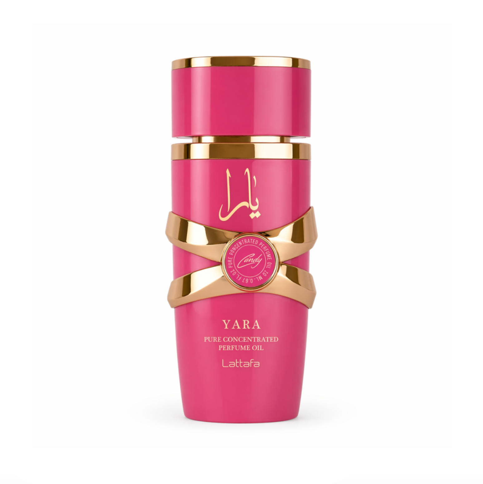 Botella de aceite de perfume Lattafa Yara Candy