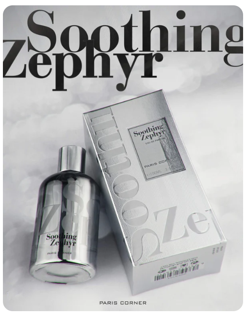 Paris Corner Perfume Calmante Zephyr Unisex 100ml