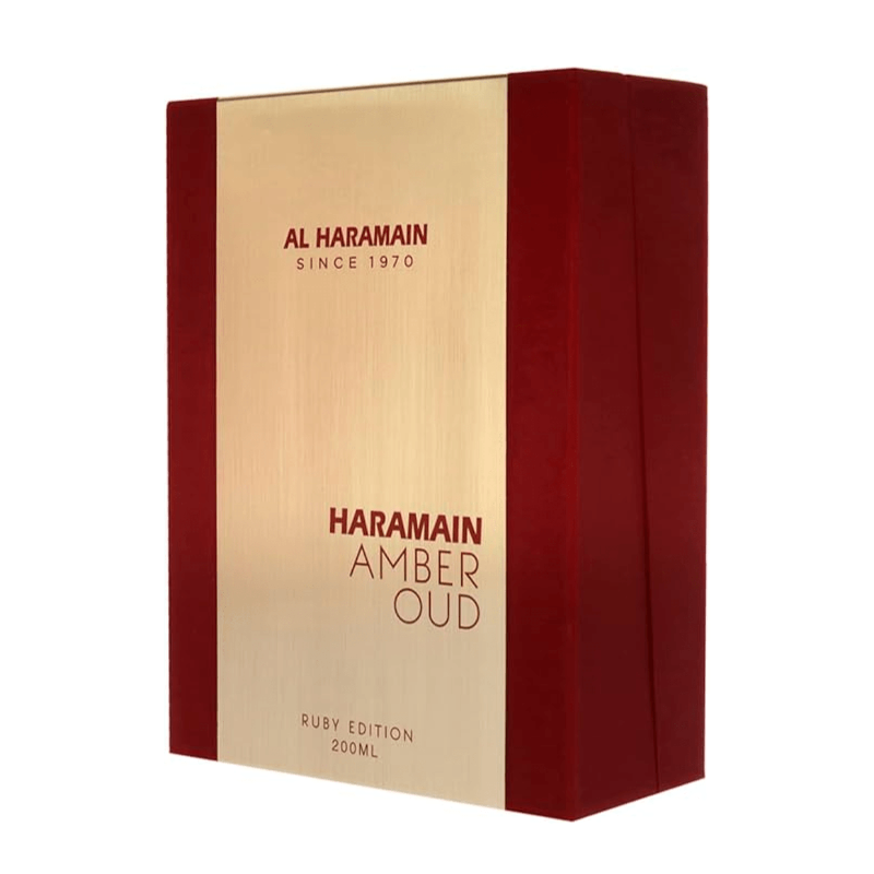 Al Haramain Amber Oud Ruby Edition agua perfumada unisex 200ml - Royalsperfume Haramain Perfume