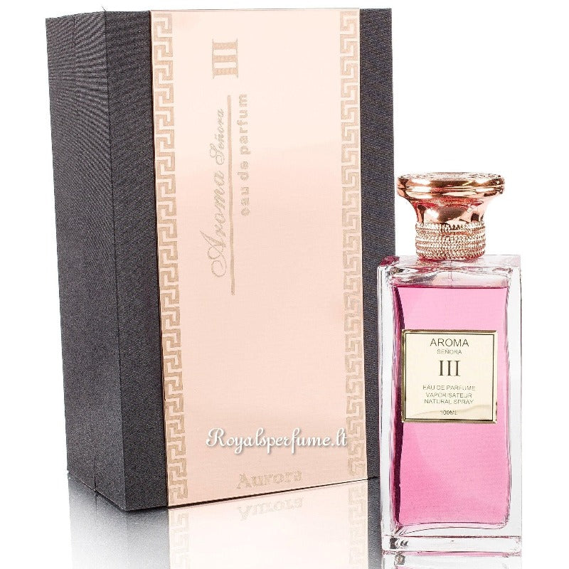 Aurora Aroma Señora III agua perfumada para mujer 100ml - Royalsperfume Aurora Perfume