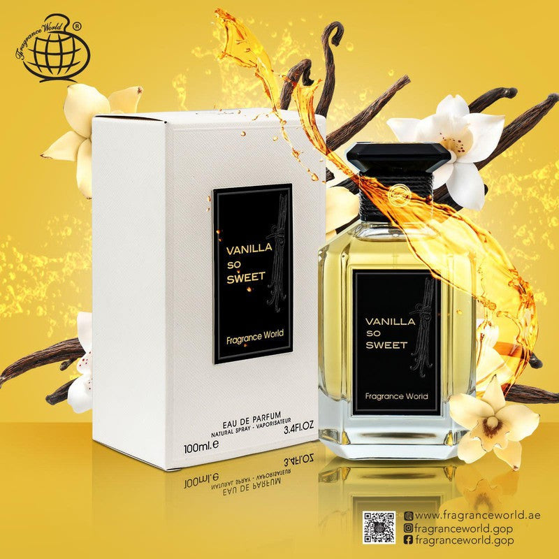 FW Vanilla so Sweet agua perfumada para mujer 100ml - Royalsperfume World Fragrance Perfume