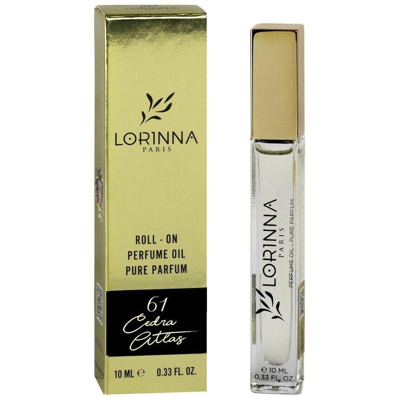LORINNA Cedra Atlas aceite perfume unisex 10ml - Royalsperfume LORINNA