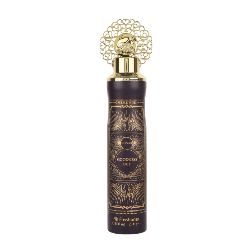 NUSUK Fragancia de hogar Goodness Oud Púrpura 300ml - Royalsperfume NUSUK Scents