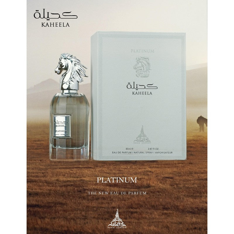 Paris Corner Kaheela Platinum eau de parfum para hombre 85ml - Royalsperfume Paris Corner Perfume