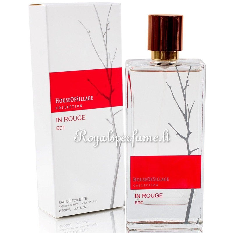 Sillage House IN ROUGE EDT agua de tocador para mujer 100ml - Royalsperfume Sillage House Perfume